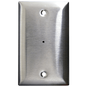 Day night spy camera in a stainless steel wall plate COR-SS454DP