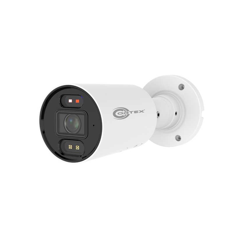 Medallion 8MP Bullet Network Camera with Dragonfire® IR H.265 and Wide Angle Lens 